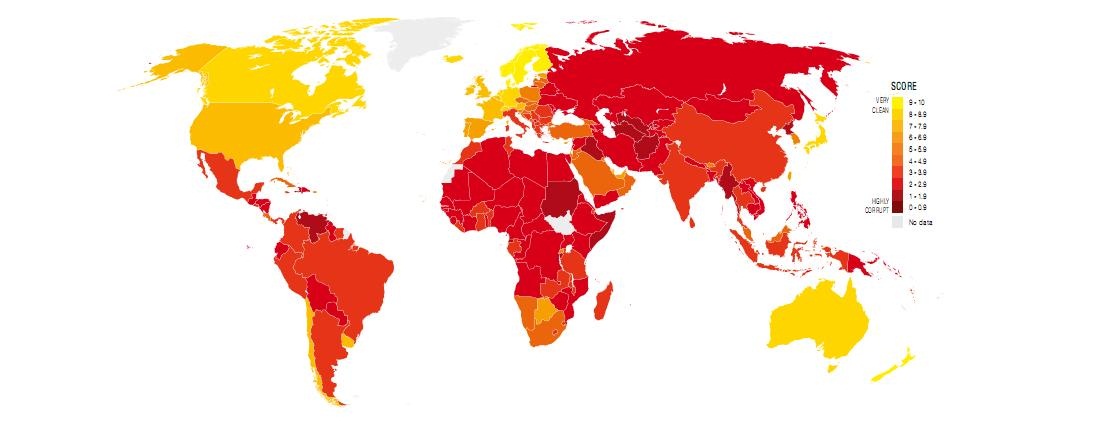 Corruption perception index 2011 2.jpg